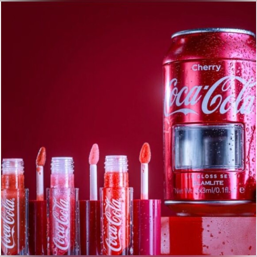 Glamlite Coca Cola Cherry Lip Gloss Set